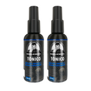 Kit c/ 2 Tônicos para Crescimento e Redução de Queda da Barba e do Cabelo (4 Meses de Uso)