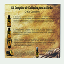 Kit para Cuidado da Barba - Shampoo + Condicionador + Balm + Cera Modeladora + Óleo para Barba